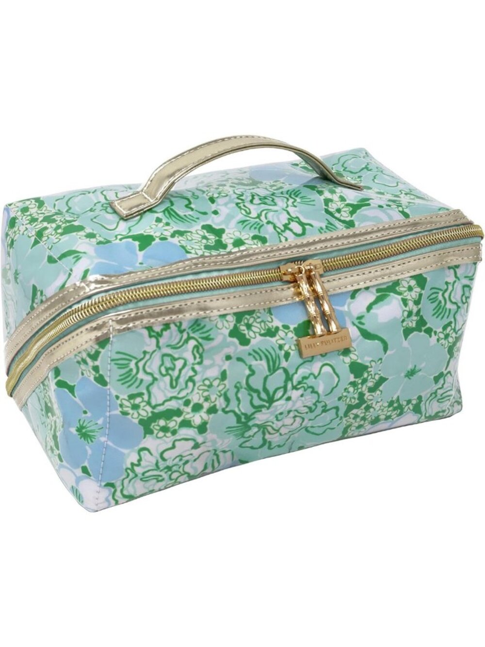 Mint Condition Carryall Cosmetic Case - Vibrant Burst of Joy, Perfect for Travel